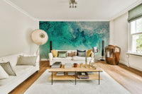 A contemplative calm water wallpaper mural for a feature wall.

