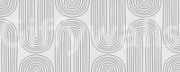 Decorative Arched Simplicity wallpaper. Modern line pattern structure Get this look today.