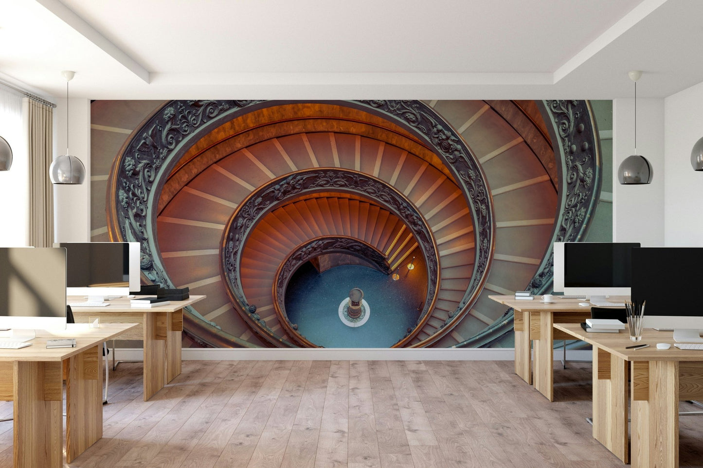 Refined shapes wall design

