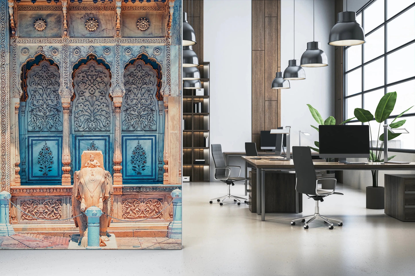 Archway Blossom Wall Mural