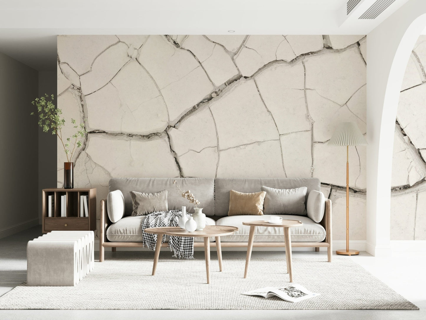 Arid Earth Abstract Wall Mural -2306166