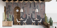 Vintage texture concrete wall wallpaper