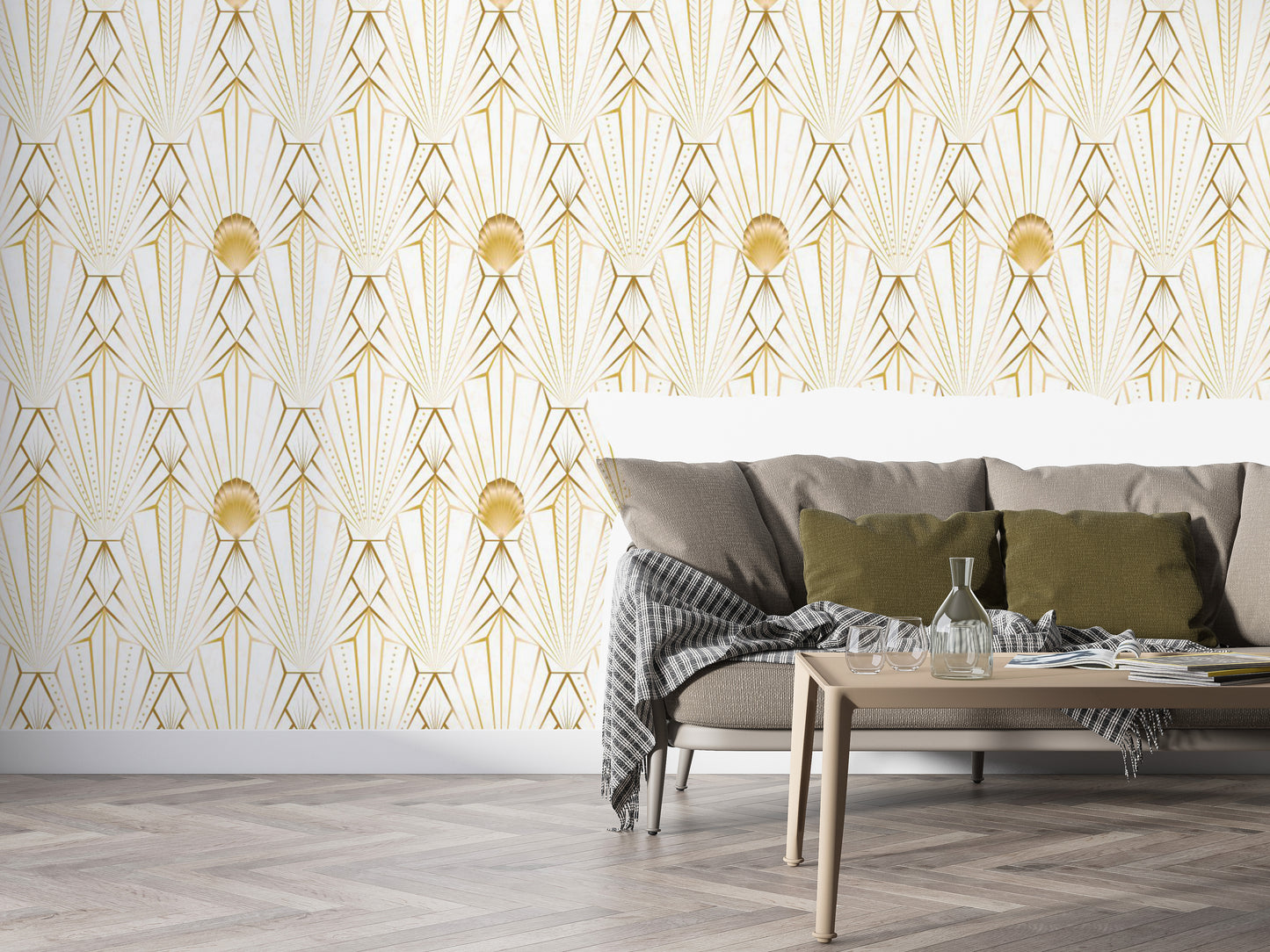 Art Deco Gold Radiance - The New Twenties