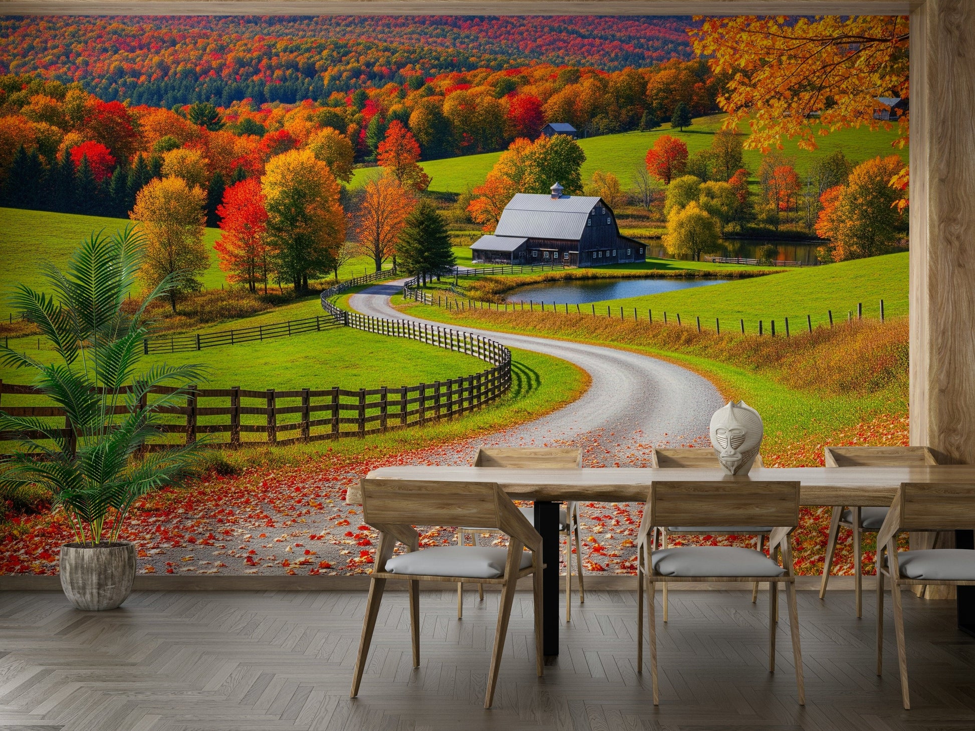 The image has a calm, tranquil mood.

