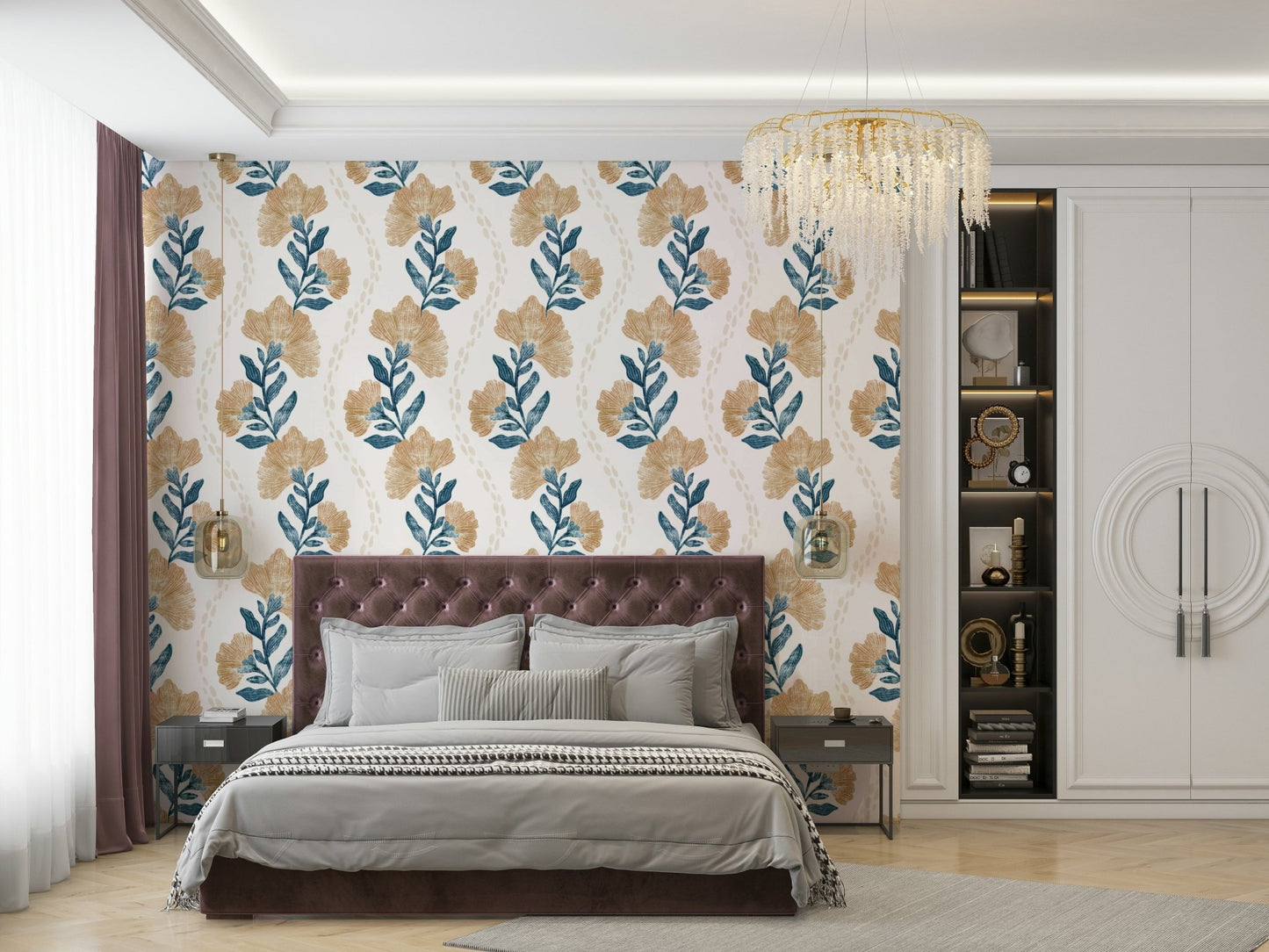 The style is artistic and elegant.

