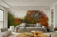 Warm fall colors wallpaper for walls
