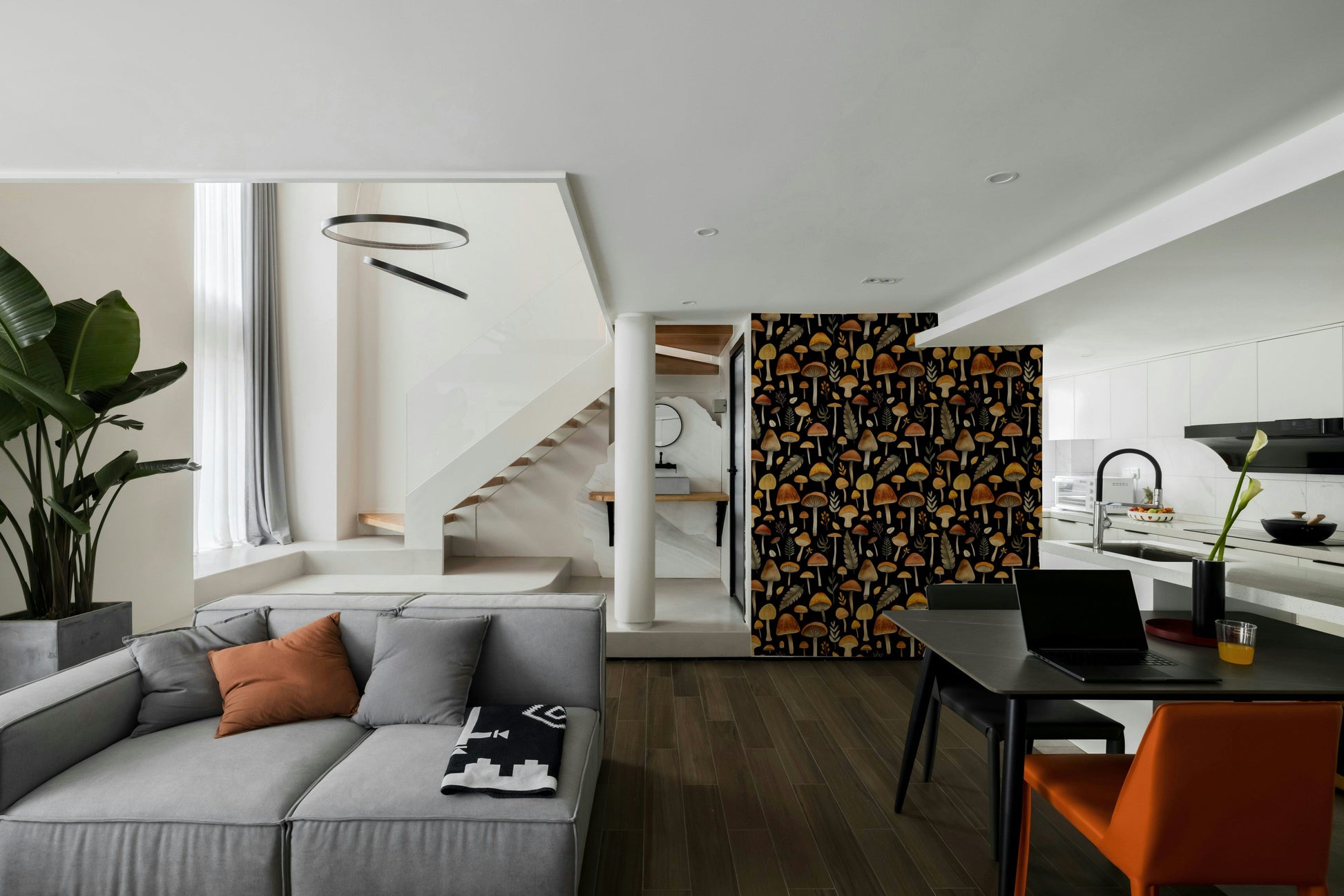 This piece is ideal for a study, a bedroom, or a creative space.
