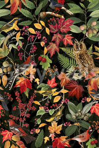 The mural acts as a beautiful and unique focal point.

