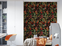 The owl is a central focus of the image.

