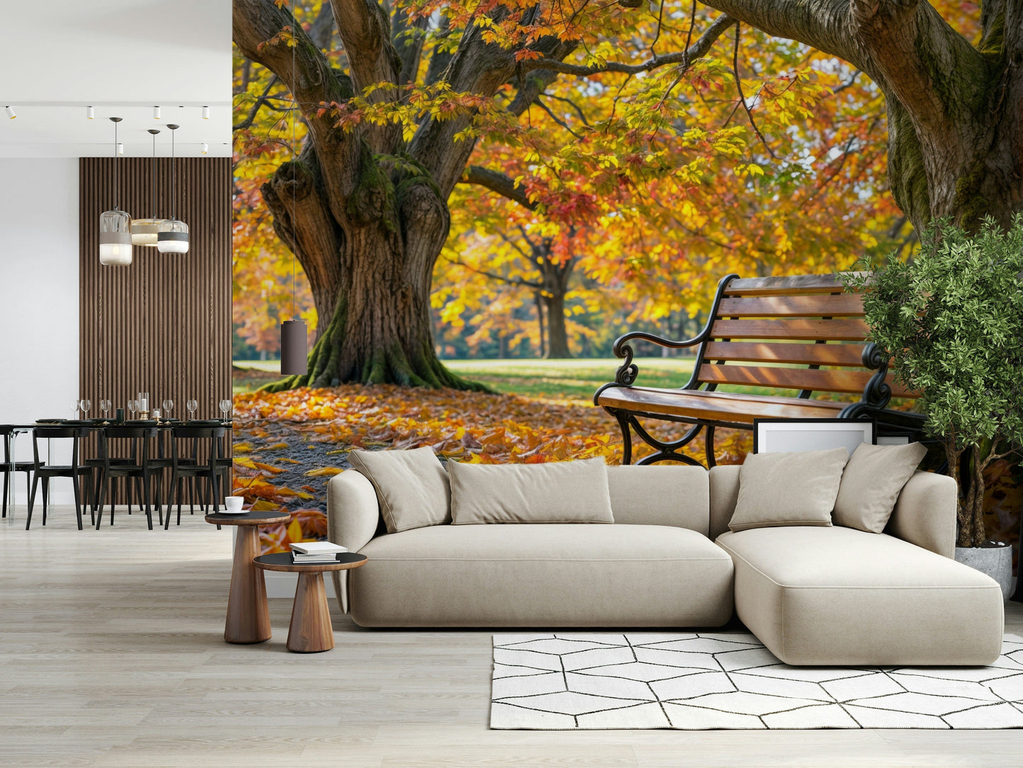 Autumn Serenity Wall Mural
