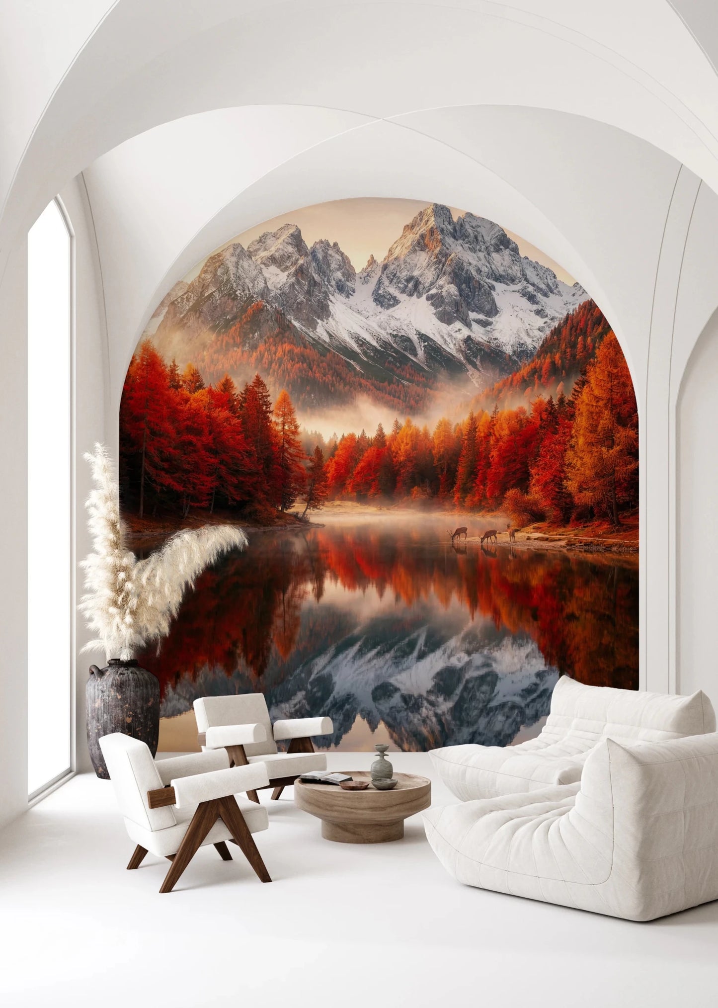 Autumn Reflections Wall Mural