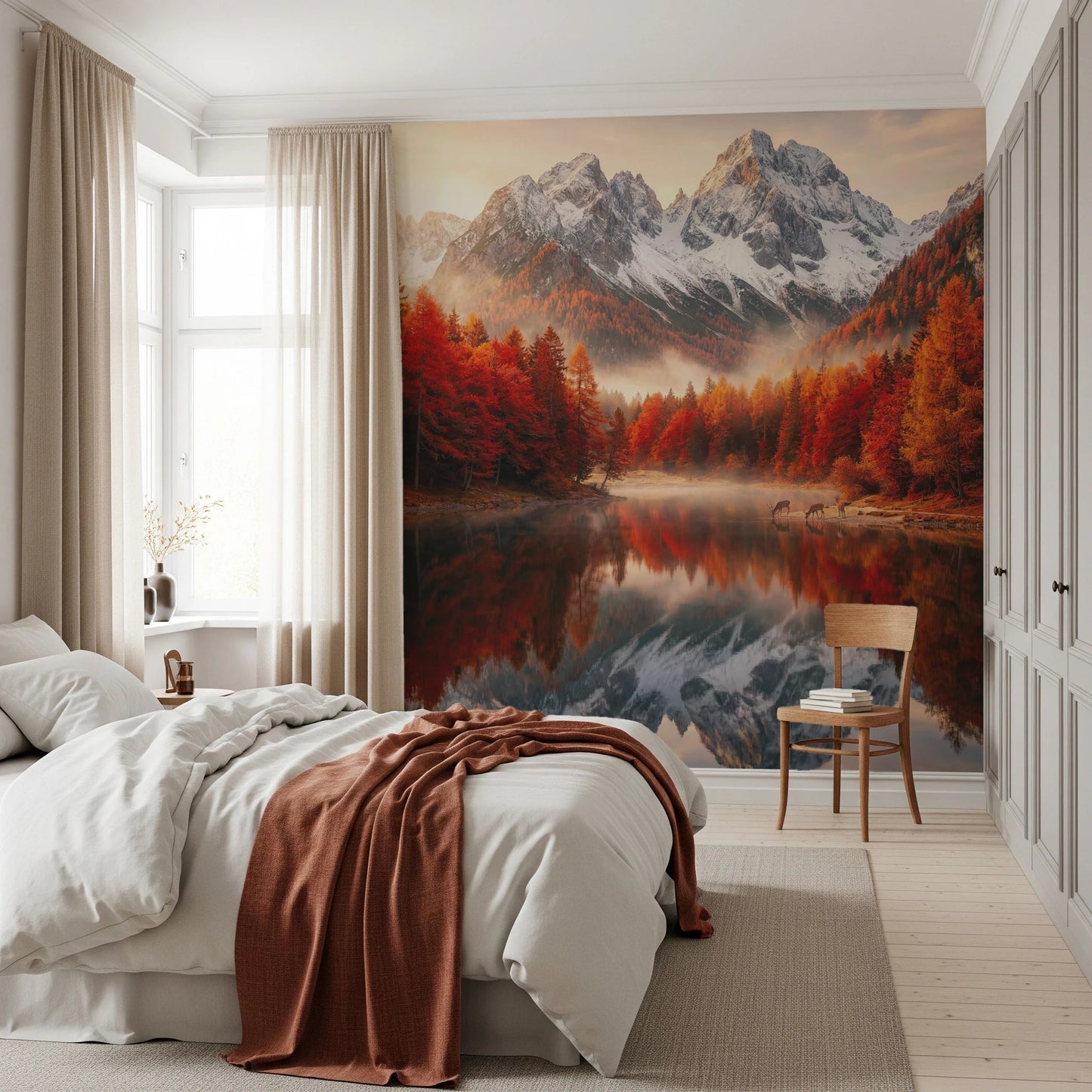 Autumn Reflections Wall Mural