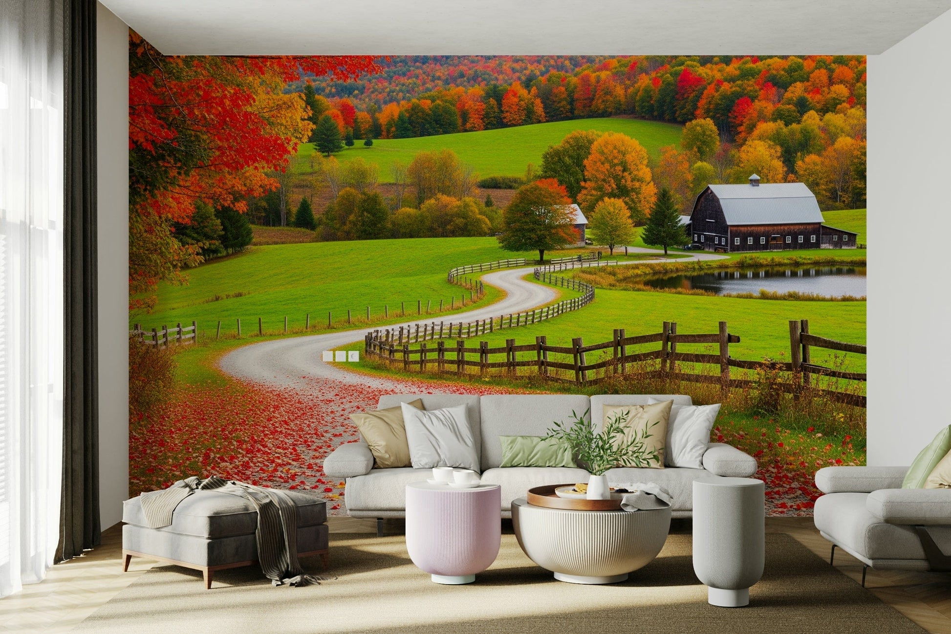 The overall feel is quiet and serene.

