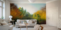 Peaceful blurred nature wallpaper
