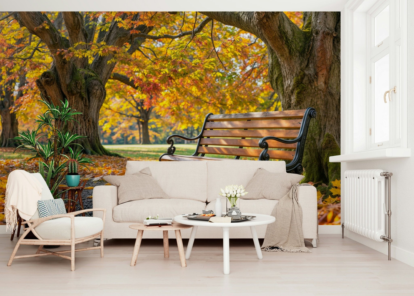Autumn Serenity Wall Mural