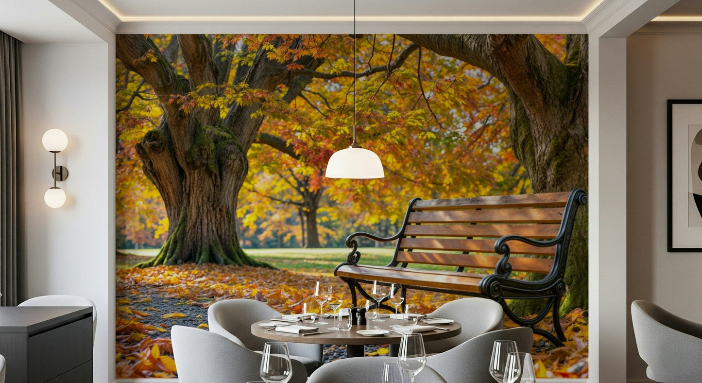 Autumn Serenity Wall Mural