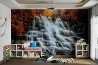 A classic autumn landscape wallpaper for walls.

