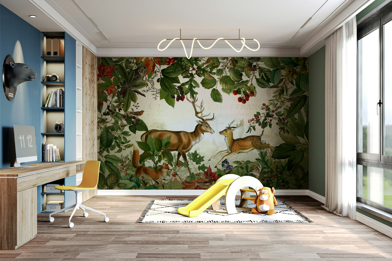 Autumnal Enchantment 1 mural wallpaper

