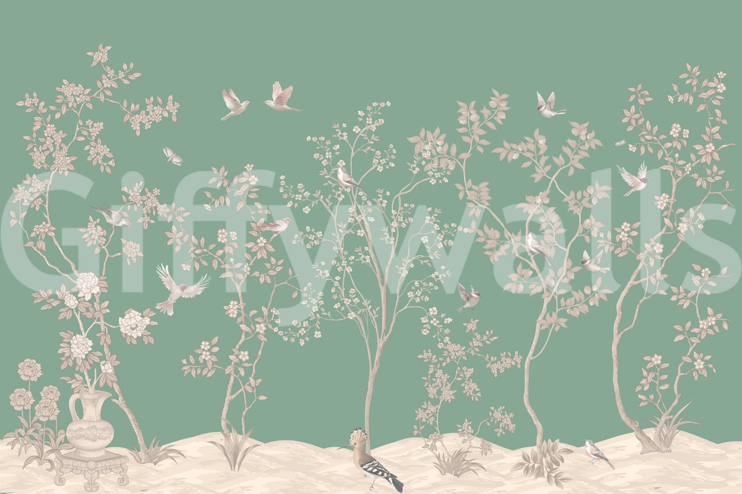 The style is painterly or a detailed illustration.

