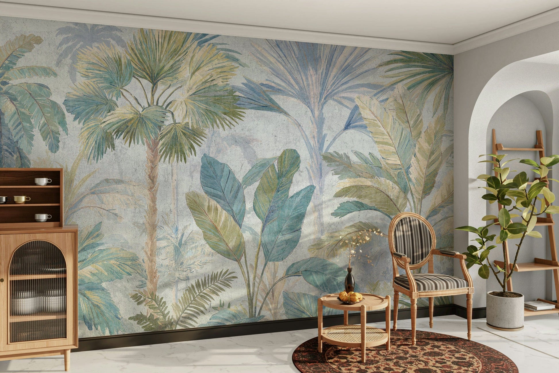 Wallpaper for walls with a fantastical landscape

