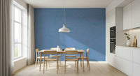 Monochromatic blue doodle wallpaper Azure Zen Doodle decorative wall.