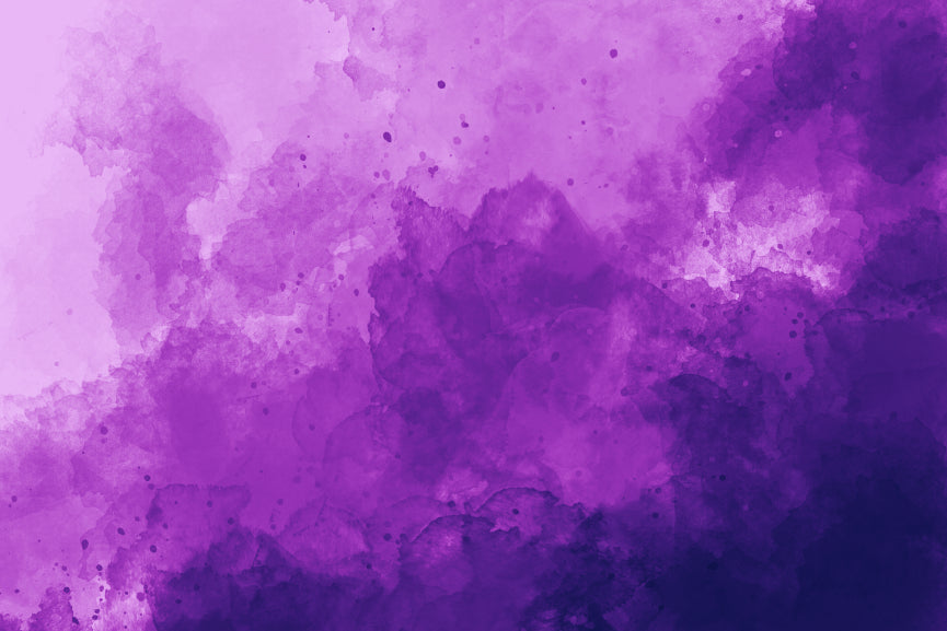 Vibrant Purple Watercolor Wallpaper