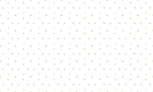 Beige Gold Color Heart Wallpaper