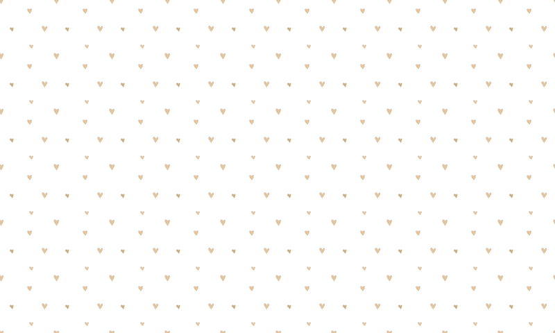 Beige Gold Color Heart Wallpaper