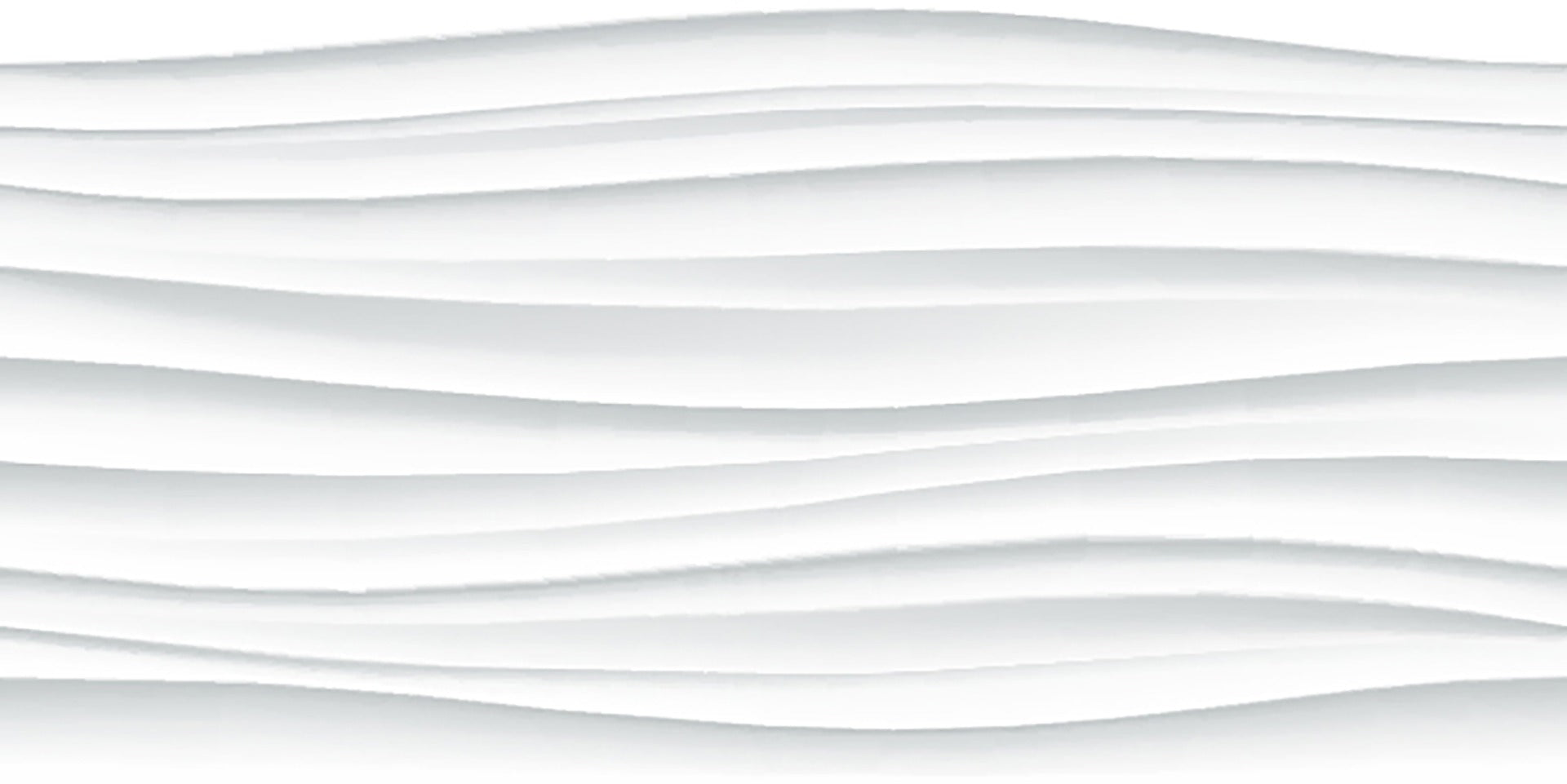 Abstract White Waves Wallpaper Mural