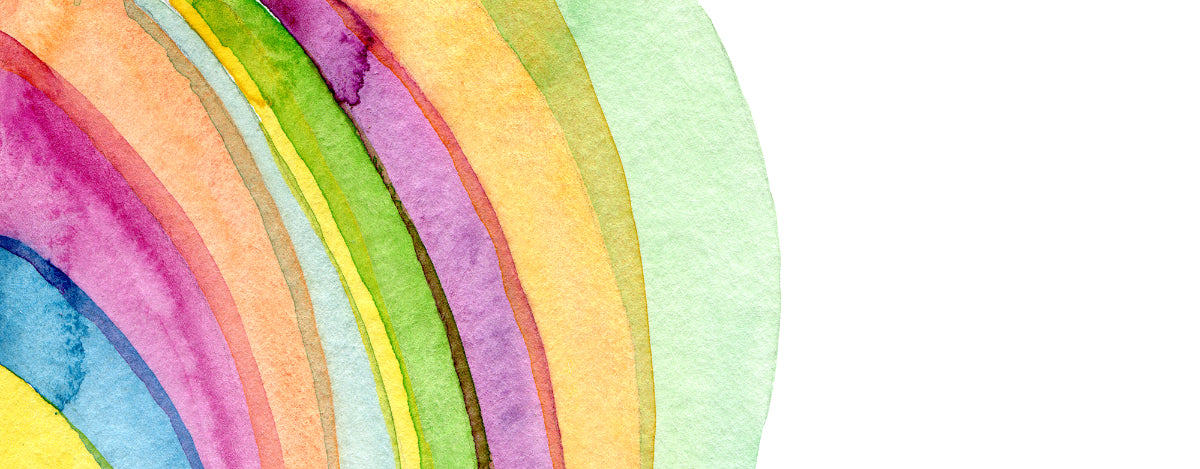 Watercolor Painted Strokes Wallpaper Murals
