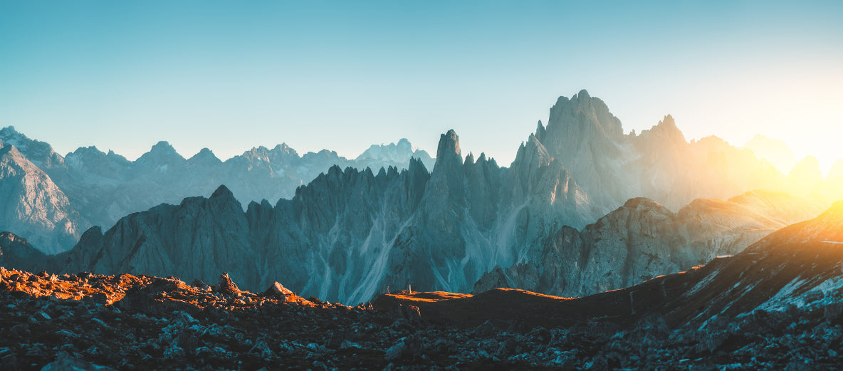 Dolomites Alps Rocky Mountain Range Wallpaper Murals