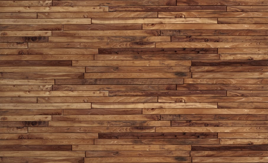 Pine Wood Stipes Interior Wallpaper in your room — zoomed