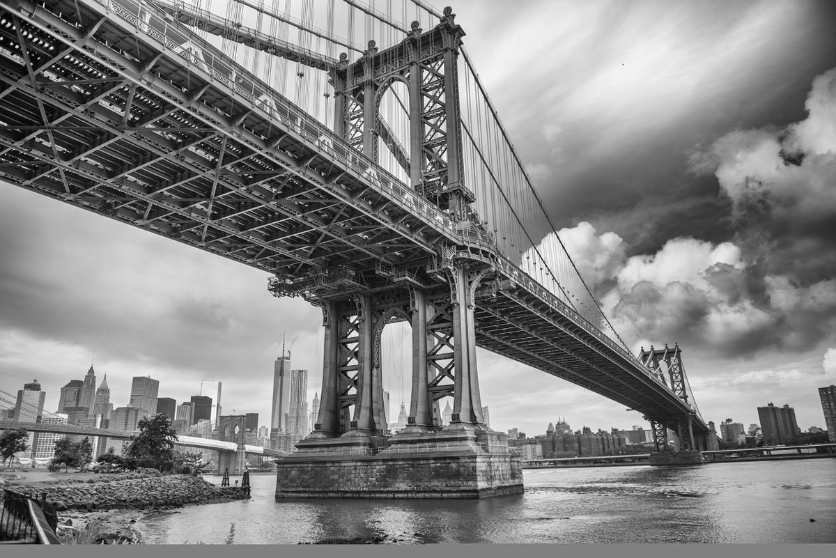 Manhattan Bridge NY City Wallpaper Murals in your room