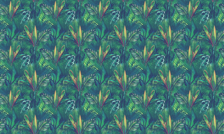 Tropical Peel and Stick Wallpaper