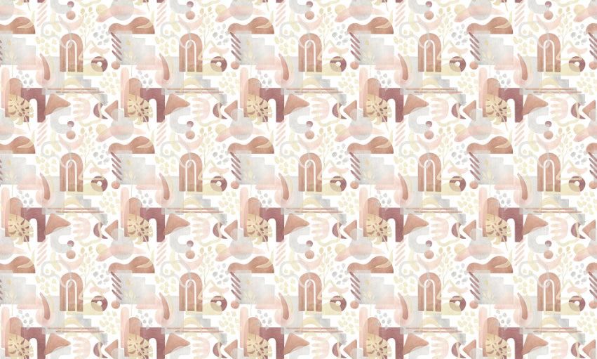 Watercolor Abstract Pastel Color Wallpaper For Walls