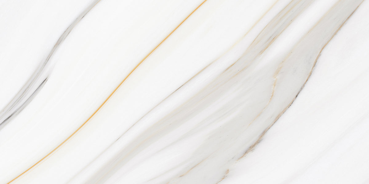 White Marble Gold Grey Line Removable Wall Murals in your room — zoomed