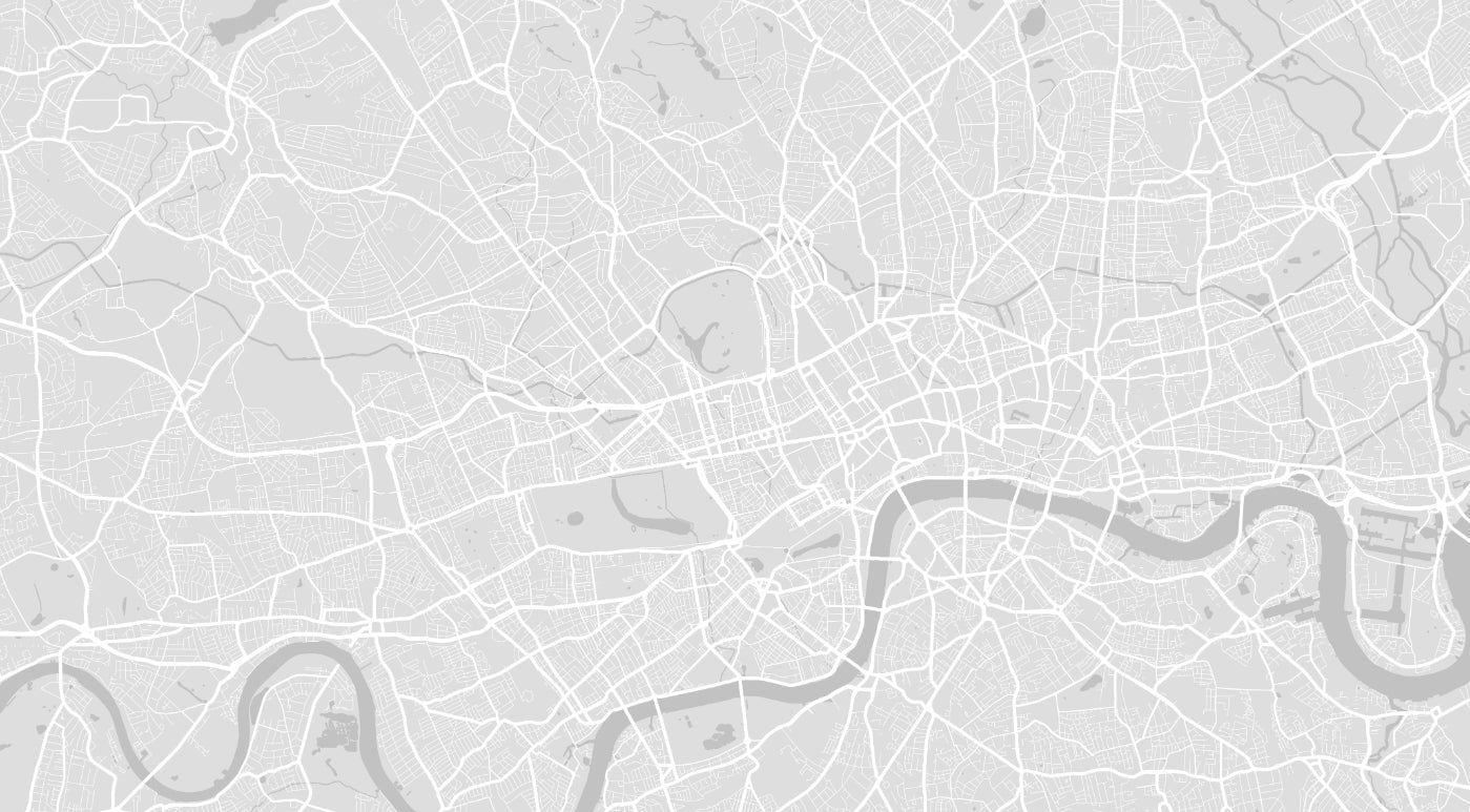 London City Wall Mural in your room — zoomed