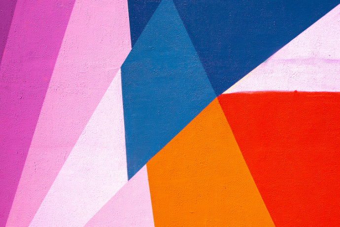 Urban Spectrum Colourful Abstract Wall Mural