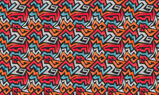 Colorful Graffiti Seamless Wallpaper
