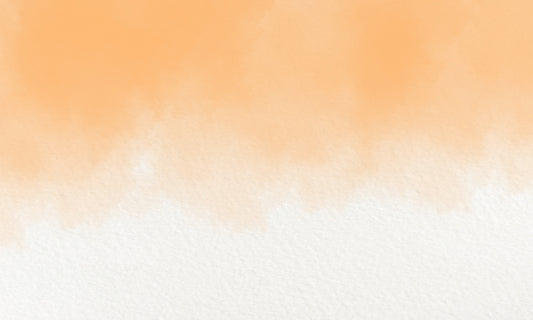 Peach Watercolor Wash Wall Mural