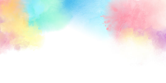Vibrant Watercolour Splash Kids Wall Mural