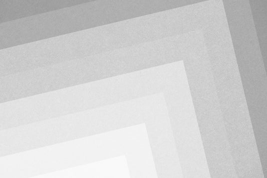 Geometric Gray Ombre Layered Wall Mural