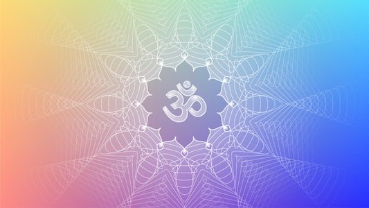 Om Lotus Wall Mural