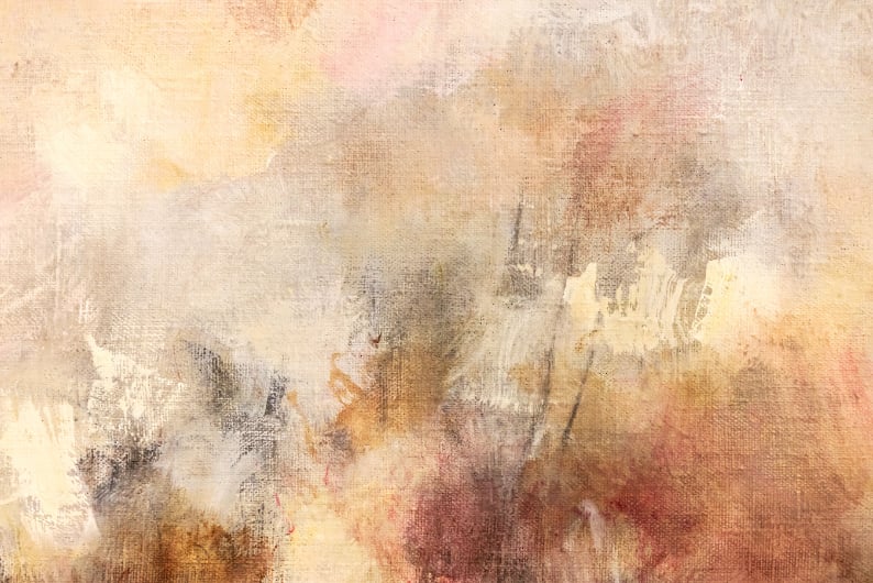 Artistic Oil Painted Abstract Wall Mural