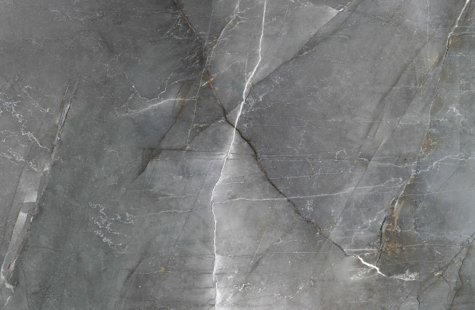 Chic Dark Marble Texture Wall Mural in your room — zoomed
