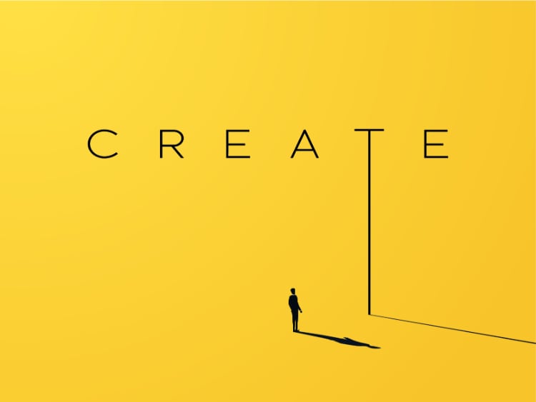 Creative Vision Wall Mural