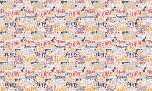 Inspirational Quotes Wallpaper Mural