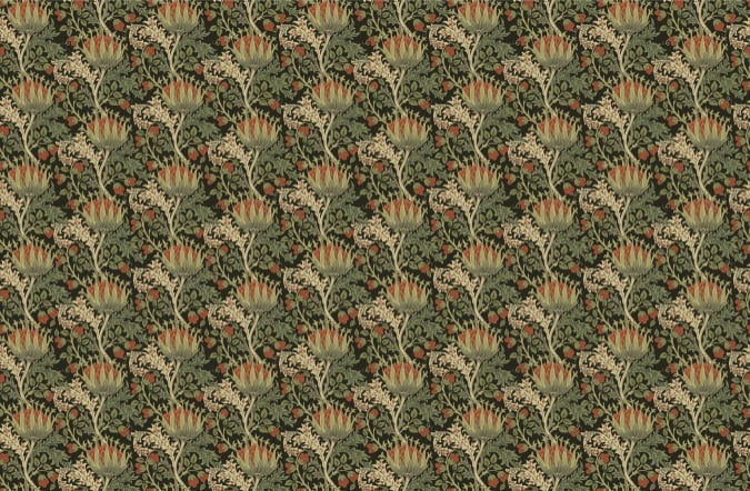 Elegance Floral Pattern Wallpaper