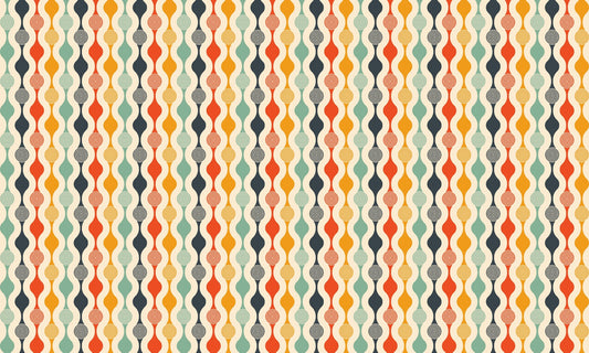 Retro Curves Wallpaper
