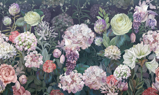 Dutch Roses Floral Wallpaper Murals